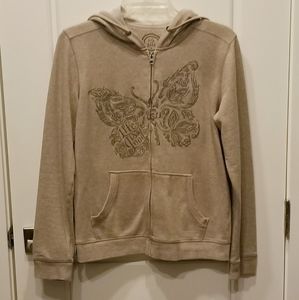 Life is Good Zip Hoodie Small